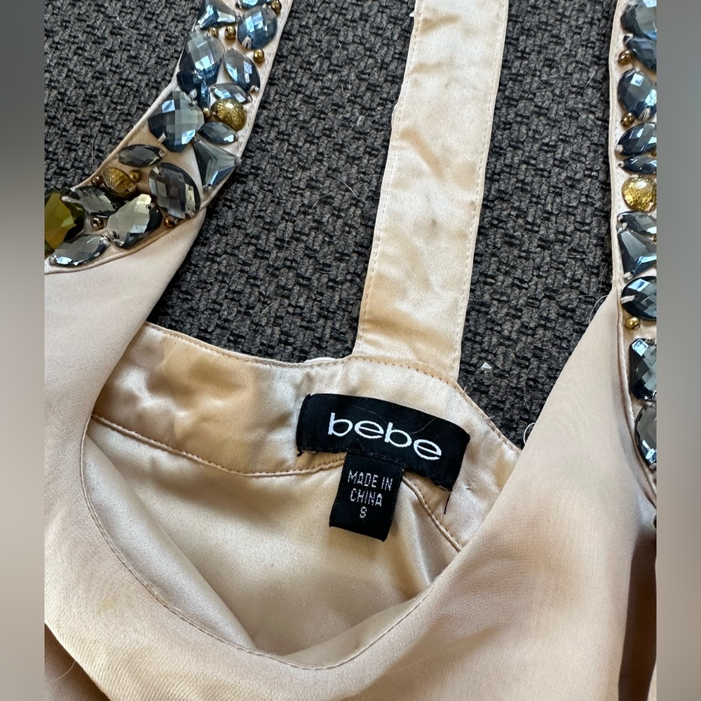 Bebe Rhinestone Top - Picture 3 of 5